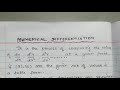 Newton Forward Difference Formula To Compute The Derivative