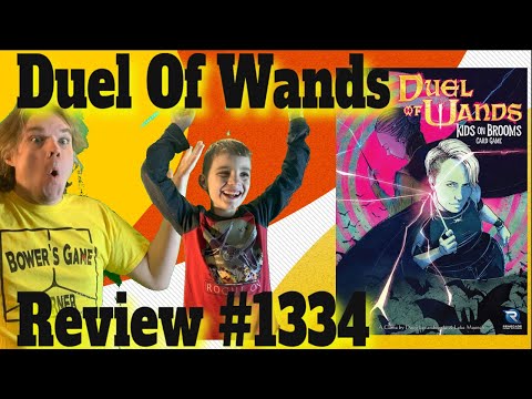 Duel of Wands : Kids On Brooms Card Game Review Bower's Game Corner #1334