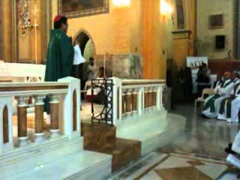 Homilia de Dom Julio na missa de acolhida