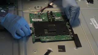 how to Replace main board in a 55in  SAMSUNG CURVED tv