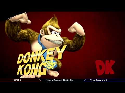 Gwinnett Brawl 41 Smash 4 Singles KDK (Donkey Kong) vs Bakuuda (Olimar)