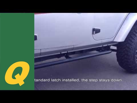 Rampage Products Retractable Rockguard Steps