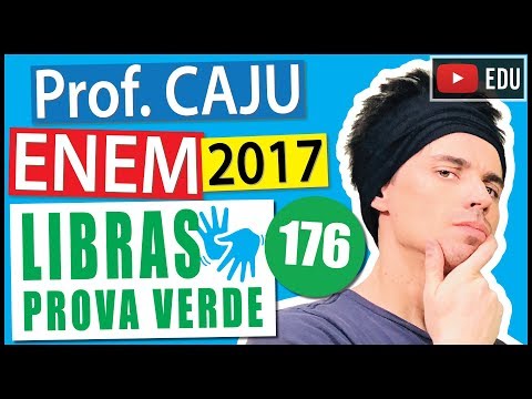 [ENEM Libras 2017] 176 📗 ANÁLISE COMBINATÓRIA O Código de Endereçamento Postal (CEP) é um código