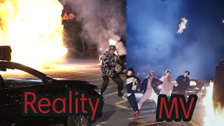 Download lagu M/V VS Reality ◇BTS -MIC DROP◇ #btsedits #btsarmy  #bangtansonyeondan #kpop mp3