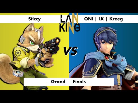 Sticccy (Fox) vs. ONi | LK | Kreeg (Marth) - Grand Finals - LAN King Weekly 2/14