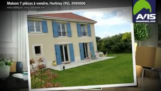 preview picture of video 'Maison 7 pièces à vendre, Herblay (95), 399000€'