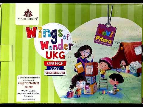 English madhubun wings of wonder upper kg-complete kit