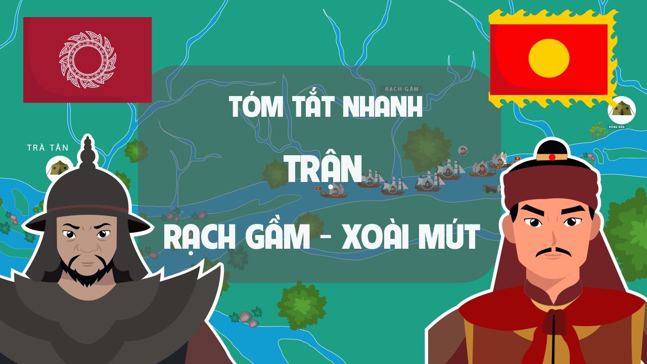 Trận Rạch Gầm-Xoài Mút - Tóm tắt lịch sử Việt Nam - EZ Sử