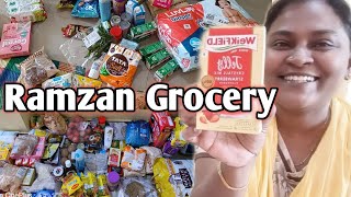 Ramadan 1st Grocery Haul ❤️ Ramzan Grocery