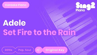 Download lagu Adele - Set Fire To The Rain (Piano Karaoke) mp3 Download lagu Adele - Set Fire To The Rain (Piano Karaoke) mp3