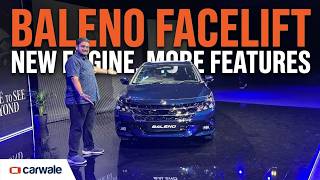 Maruti Baleno Facelift Walkaround | New Engine, More Features & Interior Detailed