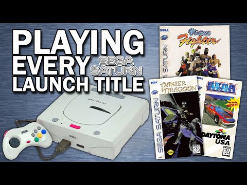 PLAYING EVERY SEGA SATURN LAUNCH GAME