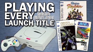 PLAYING EVERY SEGA SATURN LAUNCH GAME