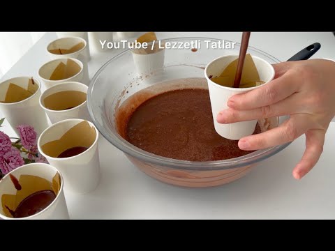 Bu Kekler Efsaneeee Olduuu 👌 Bardakta Kek Tarifi ✅