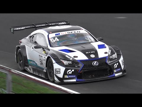 Lexus RC F GT3 Sound in Action on Track - Accelerations & Fly Bys