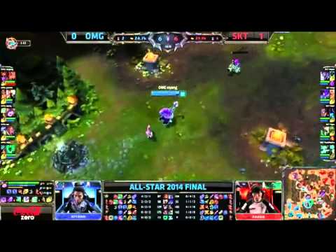 OMG vs SK Telecom T1 K | Game 2 - FINAL | OMG vs SKT | 2014 All-Star D4 [HQ]