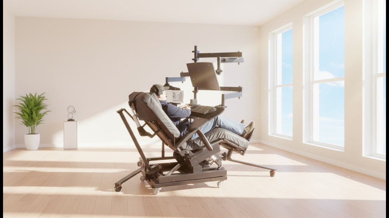 Zero Gravity Workstation 2d: Walkaround & Multiple Angles