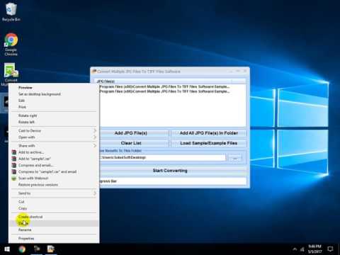 Convert Multiple JPG Files To TIFF Files Software