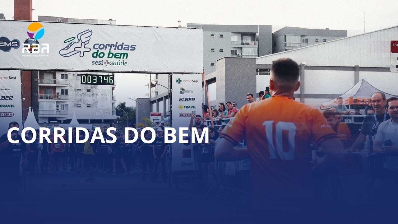 Santa participa de evento solidário em Rio do Sul