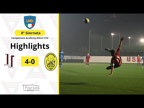 🎬 Highlights U16 ACADEMY VANCHIGLIA vs GAR REBAUDENGO