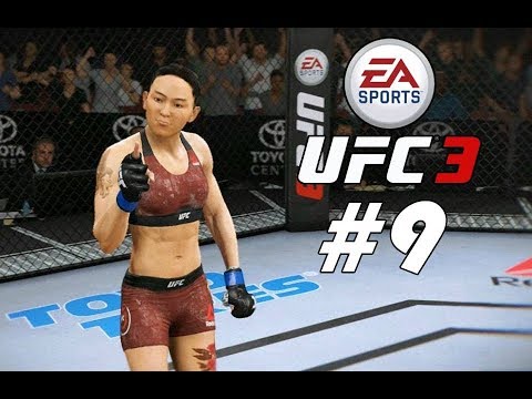 UFC 3 Women's Strawweight Career Mode Walkthrough Part 9 - FIGHTER OF THE YEAR AWARD!