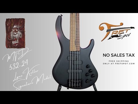 MTD Lynn Keller Signature 532-24 Short Scale 5-String Bass | 32" Scale image 14