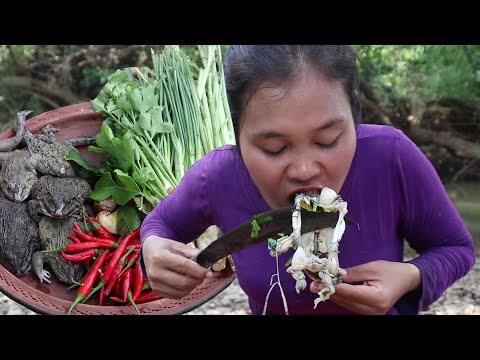 How to Cook Soup frog with Spices & Peppers Taste delicious for Food # 150