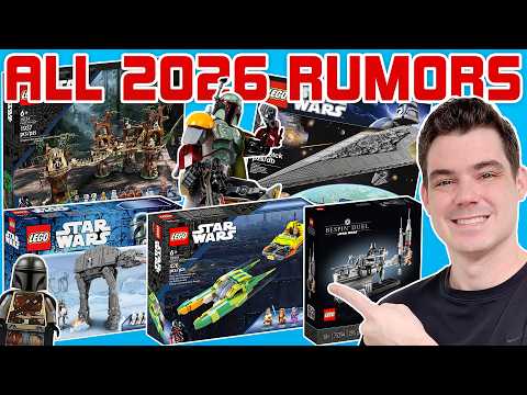 30+ LEGO Star Wars 2026 RUMORS! (Super Star Destroyer, Mandalorian Movie, X-Wing, & More!)