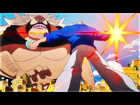 Garp ONE PUNCHED Sanjuan Wolf / Vasco Shot vs Garp Fight Scene | One piece episode 1121[English Sub]
