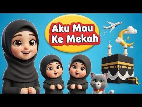 Aku Mau Ke Mekah | Lagu Anak Islami Animasi 3D Ceria