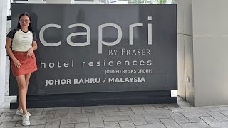 🇲🇾 CAPRI HOTEL By FRASER |JOHOR BAHRU MALAYSIA|JEBLET EVER