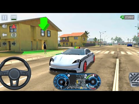 Taxi SIM 2022 Evolution | Porsche Cayenne Turbo Driving Miami City Driving Car Android Gameplay