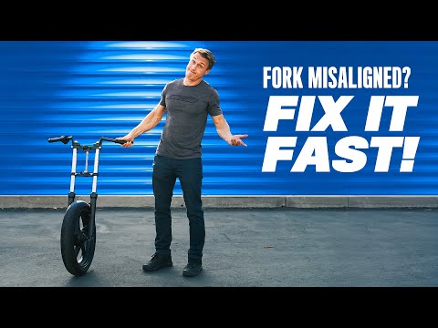 How To Straighten A Twisted Motorcycle Fork | The Shop Manual