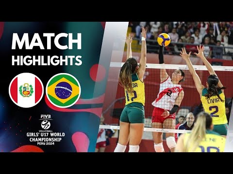 BRAZIL 🆚 PERU [4K]  | Highlights | Girls' U17 World Championship 2024