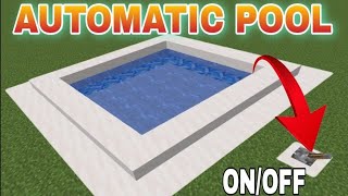 Minecraft 1.18 : How To Make a {WAVE POOL} || Easy Tutorial Bedrock,Java