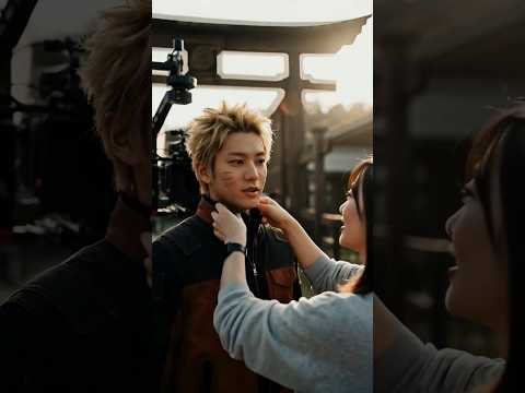 Naruto LIVE ACTION Looks INSANE 🔥 (Behind The Scenes) #naruto #animeshorts #anime #narutocosplayer