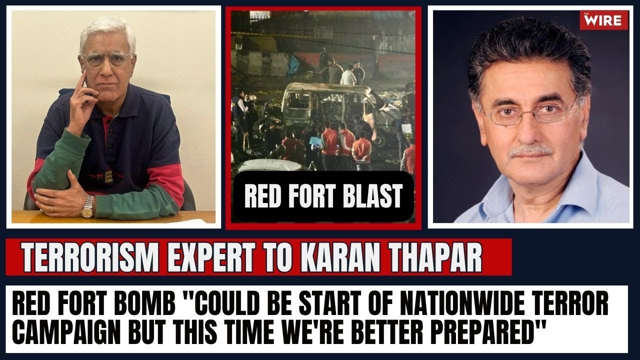 Red Fort Bomb "Could Be Start of Nationwide Terror Campaign but This Time We're Better Prepared"