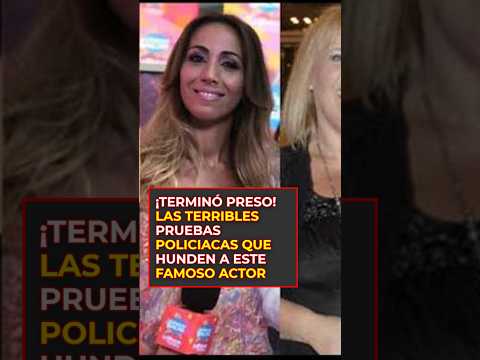 ¡ESCÁNDALO EN ARGENTINA! El actor Maxi Ghione detenido en Santa Fe por grave denuncia judicial