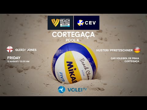 Gleed/Jones (ENG) vs Huster/Pfretzschner, S. (GER) - BEACH PRO TOUR FUTURES CORTEGAÇA