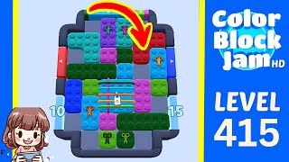 Solution du Niveau 415 de Color Block Jam