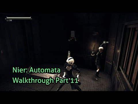 Nier: Automata 100%  Walkthrough Part 11 - Route A - Doing the last couple of side missions (Part 2)