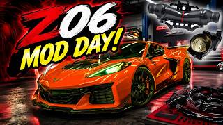 BRAND NEW Sebring Orange C8 Corvette Z06 gets ALL of the MODS!