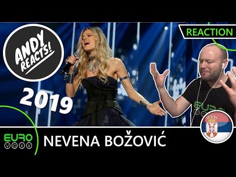 SERBIA EUROVISION 2019 REACTION: Nevena Božović - 'Kruna' (Beovizija 2019 winner) | ANDY REACTS!