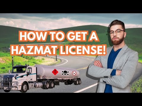 Want a Hazmat License? Here’s How to Get It