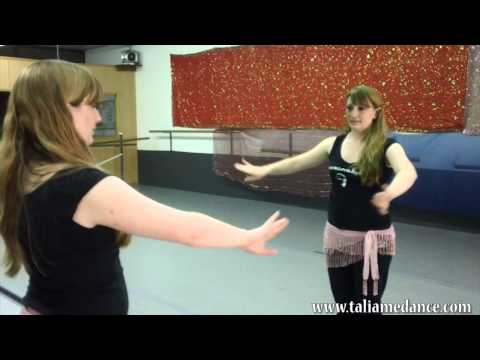Video of Belly Dance Lesson With Talia - Hand Figure Eights S2:E8 Lesson #48