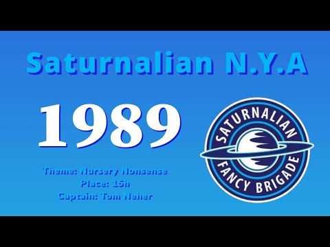 1989 Saturnalian Fancy Brigade - Nursery Nonsense    15th Place