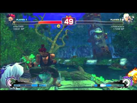 SSF4 Rank Match  eita1988 (GO)  vs  chobixinco (RU)