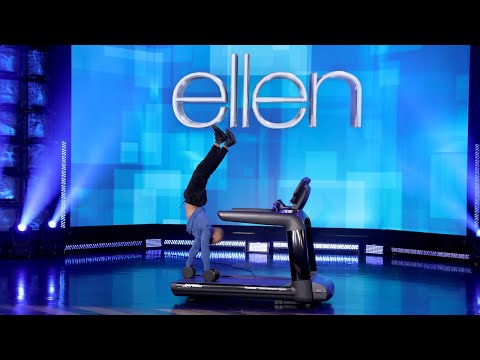エレン、印象的な強さのアスリートをお迎えしました (Ellen Welcomes Back Impressively Strong Athlete)
