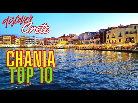 🇬🇷 Discover the TOP 10 Best things to do in CHANIA CRETE & Walking Tour I Chanià cosa vedere