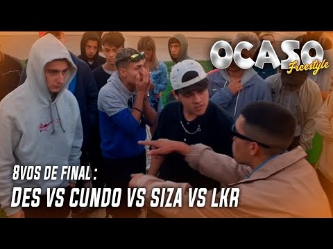 DES vs CUNDO vs SIZA vs LKR || OCTAVOS DE FINAL || pandillas || FECHA 15, FINAL (ocaso free)